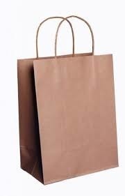87097 8X4.75X10.25 KRAFT PAPER BAG 250/CS