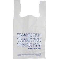 13823THANKYOU LARGE T-SHIRT BAG 13X8X23 1000/CS
