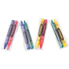 9675CRAYK 2 PACK BULK CRAYON 1000/CS