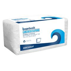 BWK500NAP WHITE 1 PLY LUNCH NAPKIN 12X12 3000/CS