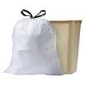 DT12GALW 24X28 .7 MIL WHITE DRAWSTRING LINER 300/CS