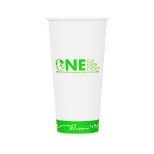 KE-KCP22 22 OZ PAPER COLD CUP ONE EARTH LOGO