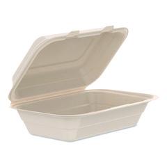 ECOHC96N-SC MOLDED FIBER KRAFT CLAMSHELL 9X6X3 250/CS