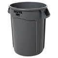 RCP263200GY BRUTE ROUND GRAY TRASH BIN 32 GALLON Each