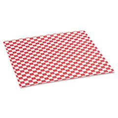 BGC057700 BAGCRAFT 12X12 RED CHECK GREASE RESISTANT LINER