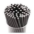 B085B2MBM9 10 IN GIANT PAPER STRAW UNWRAPPED BLACK 500/CS