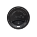 C-KDL516B-PP KARAT 10-24 OZ BLACK HOT CUP SIPPER LID 1000/CS