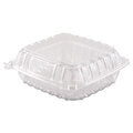 FP-HC88PET-1C 8X8 PET CLEAR CLAMSHELL 250/CS