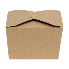 196151743 #1 COMPOSTABLE KRAFT TAKEOUT BOX 180/CS