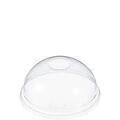 C-KDL626  PET DOME LID W/HOLE FOR 12-24 OZ CLEAR COLD CUPS 1000/CS