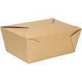 FP-FTG76K  #3 KRAFT TAKE OUT BOX 7.8 X 5.5 X 2.4  76 OZ 200/CS