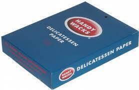 F-10N 9X12  DRY WAX PAN LINER SHEET - KRAFT 6000/CS