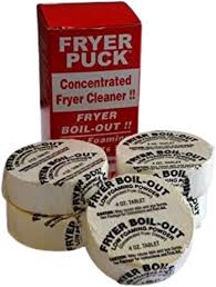 40130-4 FRYER PUCK TABLETS 4 OZ 30/CS