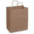 HANDLED KRAFT PAPER BAG 10 X 6.5 X 12 (DURO 87490 EQUIVALENT) Case