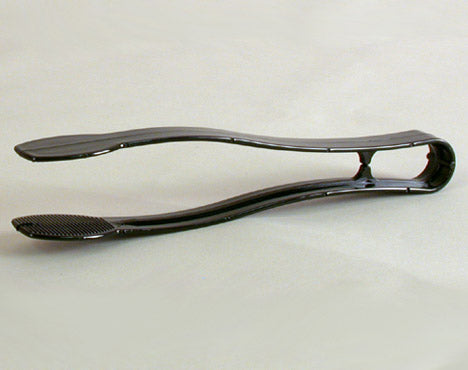 A7TSBL 9 IN PLASTIC SERVING TONG - BLACK 48/CS