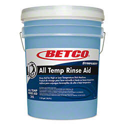 2457800 BETCO 5 GALLON ALL TEMP RINSE AID 5 Gallons