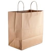 87145 14X10X15.75 KRAFT PAPER BAG 200/CS