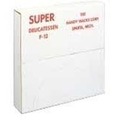 F-12 12X12 PLAIN DELI PAPER 6000/CS