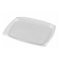 RDL-CS-8 8-16 OZ COMPOSTABLE RECTANGULAR DELI LID 900/CS