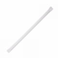 C9090 JUMBO WRAPPED CLEAR STRAW 7.75 IN 12000/CS