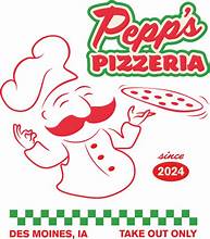 FP-PBF12K PEPPS PIZZERIA CUSTOM PRINT KRAFT PIZZA BOX 12X12X2 50/CS