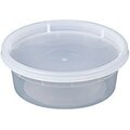 TD40008 8 OZ HD DELI CONTAINER COMBO 240/CS