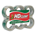DUCCS556PK CLEAR PACKAGING TAPE 3 IN CORE (6 PACK) 6/CS