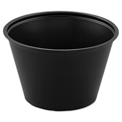 EPC325B EMPRESS 3.25 OZ BLACK PORTION CUP 2500/CS