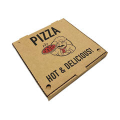 RMA661631253311 12X12X2 KRAFT PIZZA BOX 50/CS